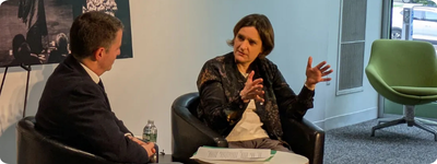 Esther Duflo and Christopher Capozzola